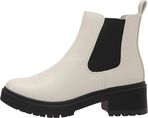 Vista 5 de Tienda Essentials Botas Chelsea Combat para mujer