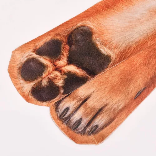 Vista 2 de White Elephant Gifts for Adults Funny Animal Paw Socks Gag Gifts Christmas Stocking Stuffers for Men Women Him Teens