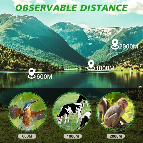 Vista 7 de 16x52 Mini Telescopio Monocular de Alta Potencia para Adultos, Regalos de Cumpleaños para Hombres Papá Él Marido Niños Adolescentes, Alcance