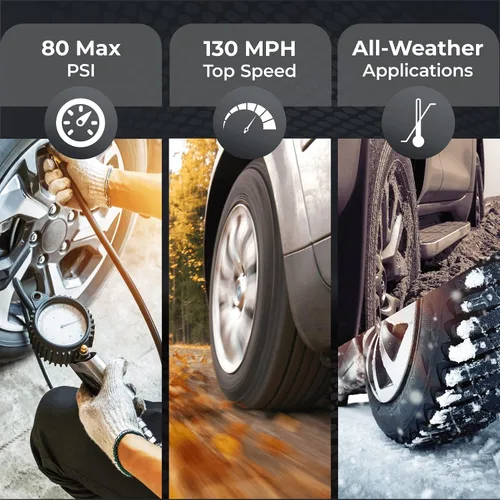 Vista 4 de Schrader 20153 Sensor de monitoreo de presión de neumáticos (TPMS) de repuesto de goma a presión de neumáticos (TPMS) 315 Mhz - General Motors (GM)