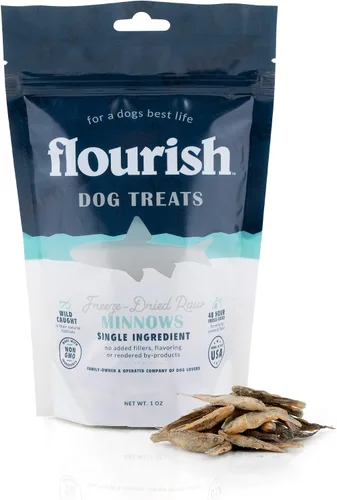 Vista 19 de Flourish Pets - Golosinas crudas liofilizadas para mascotas para perros (corazones de pollo, pequeño)