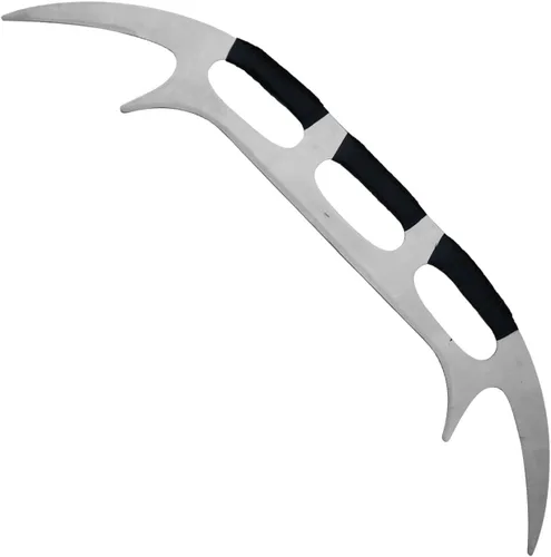 Vista 7 de Armory Replicas™ - Star Sword of Kahless Bat'Leth - Hoja de acero al carbono, envoltura de mango de nailon