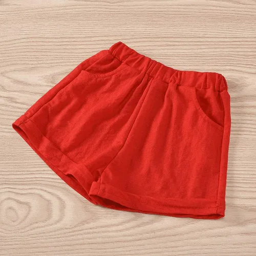 Vista 5 de Hipea Ropa de verano para bebés y niñas pequeñas camisola con volantes lunares y pantalones cortos casuales ropa para recién nacida