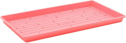Vista 20 de Bootstrap Farmer - Bandejas Microgreen 1020, paquete de 5 bandejas de semillas extra resistentes y poco profundas con orificios - Cultivo