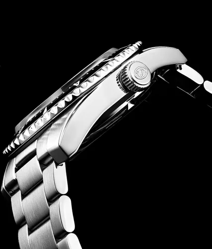 Vista 6 de Stuhrling Original Reloj suizo automático Datemaster Heritage 1004 de 1.732in, Datemaster Heritage
