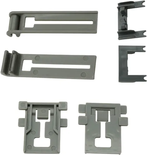Vista 7 de 8 paquetes W10546503 (2) W10195840(2) W10195839(2) W10250160(2) Kit de ajustador de estante superior de SupHomie compatible con lavavajillas