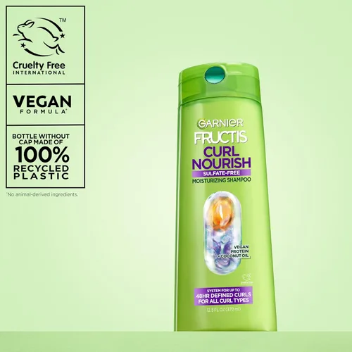 Vista 9 de Champú Garnier Fructis para cabellos rizados (12,5 fl oz)