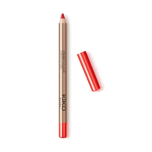 Vista 19 de Kiko Milano Creamy Colour Comfort Lip Liner 24 Long-lasting Lip Pencil