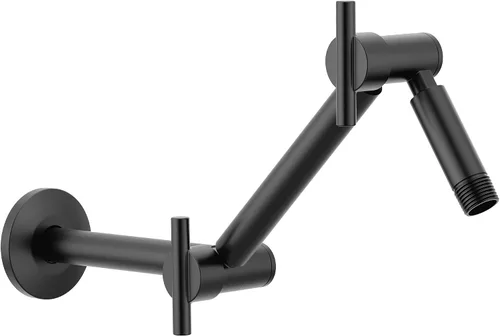 Vista 10 de Moen Brazo de ducha ajustable giratorio de oro cepillado, S116BG, 16