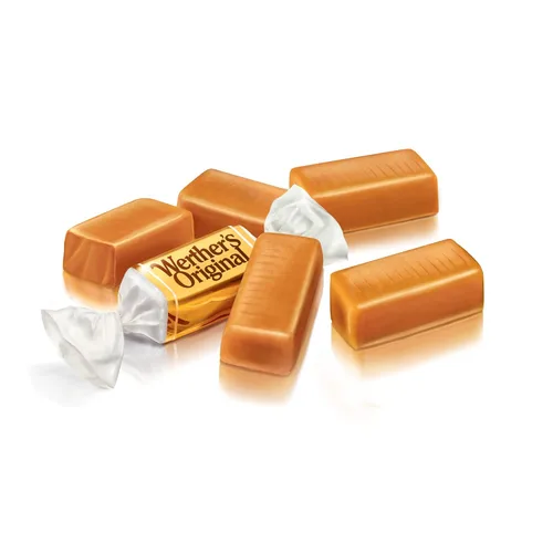 Vista 5 de Werther's Original Chewy Caramel Candy 2.4oz (paquete de 12)