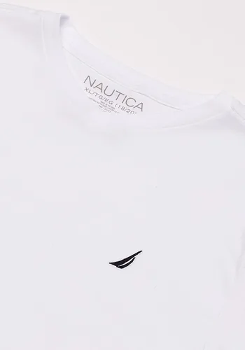 Vista 3 de Nautica Camiseta de manga corta con cuello en V para niño