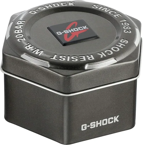 Vista 4 de Casio G-Shock GAS-100B-7ACR - Reloj de resina blanca solar para hombre