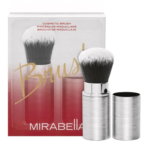 Vista 19 de Mirabella Brocha para sombra de ojos con pliegues pequeños, colección de brochas de maquillaje profesional premium, cepillo de cerdas sintéticas sin