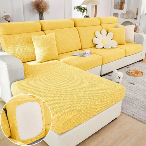 Vista 24 de Fundas mágicas para sofá, fundas interiores mágicas para sofá, funda universal resistente al desgaste, elástica para fundas modulares