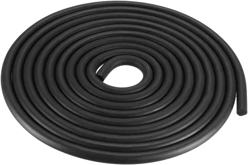 Vista 9 de uxcell Tira de sellado de goma de espuma Burlete 3mm de diámetro 3 metros de largo Negro