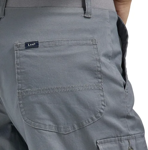 Vista 5 de Lee Bermudas tipo cargo para mujer Petite Flex-to-go de tiro medio, ajuste relajado