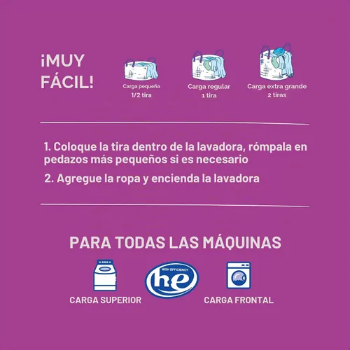 Vista 7 de Tru Earth Detergente seco para ropa, Lilac Breeze, 128 cargas Up to 128 Loads, Eco-Friendly, Ultra-Concentrated Laundry Detergent, Gently Removes