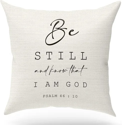 Vista 8 de KongMoTree Fundas de Cojines Decorativos con 26 Letras Inglesas Decorativas, Protectores de Almohada de Lino Decorativo, Funda de Almohada