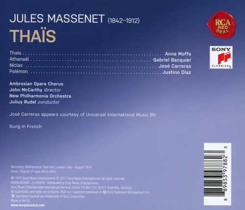 Vista 2 de Massenet Thais