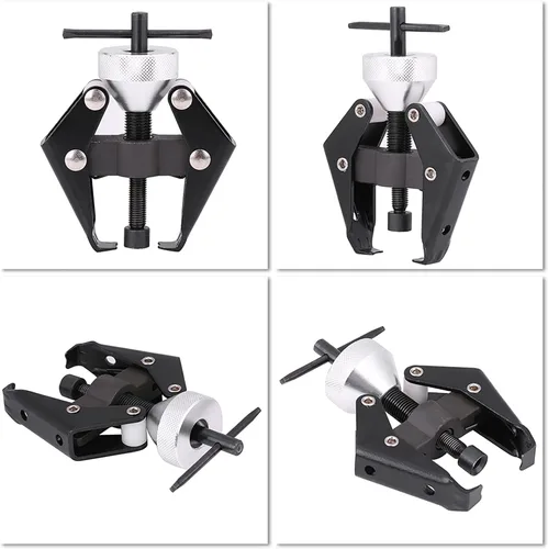 Vista 3 de Jiawu Herramienta removedor de rodamientos, extractor de brazo de limpiaparabrisas de metal profesional multifuncional, para brazo