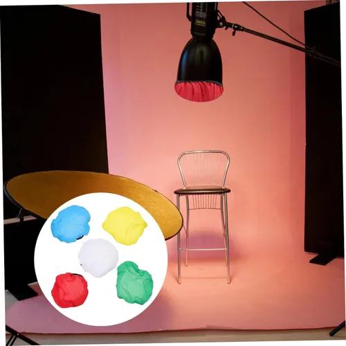 Vista 3 de ORFOFE Pantalla difusora de tela redonda para fotografía estroboscópica, pantalla de efecto de luz suave