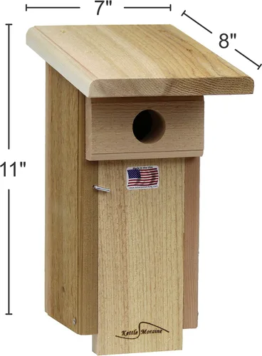 Vista 4 de Kettle Moraine Caja nido Cedar Eastern Bluebird House