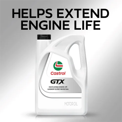 Vista 4 de Castrol GTX CK-4 15W-40 Aceite de motor diésel convencional 1 galón, paquete de 3