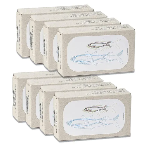 Vista 8 de Jose Gourmet Sardinas pequeñas especiadas, 3.17 oz