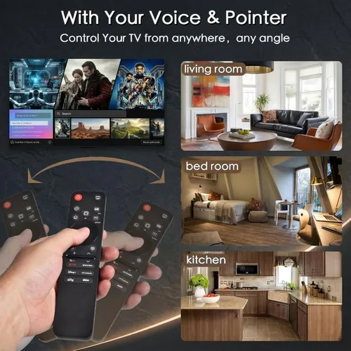 Vista 10 de Magic Remote para LG Smart TV, para todos los televisores 2019 a 2025, reemplazo universal AI Voice y control de puntero, 2 años de garantía