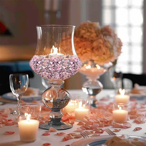 Vista 3 de HappyFiller Piezas rotas de cáscara triturada de 23 onzas, centros de mesa de boda, manualidades de resina, plantas suculentas, cubierta de suelo