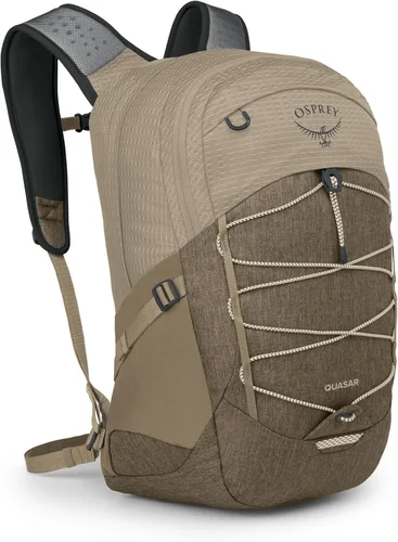 Vista 6 de Osprey Mochila Quasar Commuter, azul Atlas/gris jaspeado