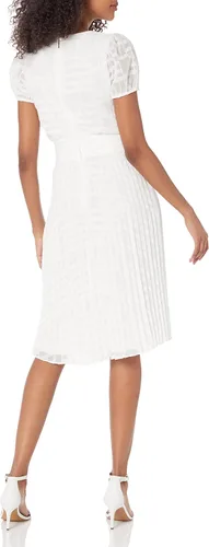 Vista 5 de Karl Lagerfeld Paris Maxi con logotipo de crepé martillado para mujer