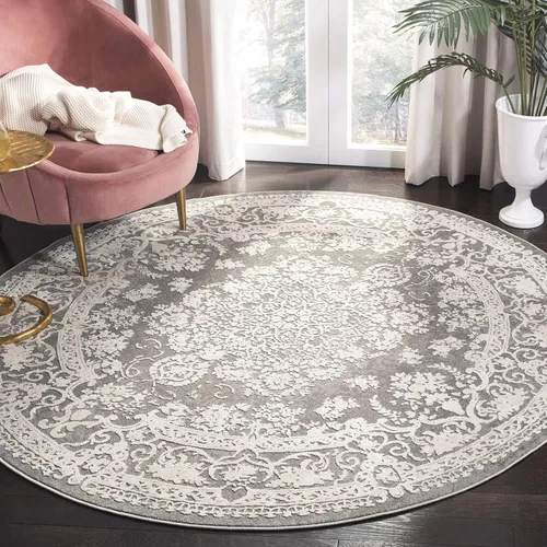 Vista 58 de SAFAVIEH - Alfombra decorativa de la colección Reflection - 2'3" x 3', color beige y crema, no desprende pelusa y fácil de limpiar, ideal