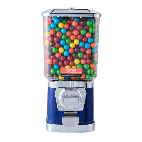 Vista 10 de VEVOR - Máquina expendedora de chicles para niños, de policarbonato, para tiendas de juegos, con monedas para cápsulas de juguete, bolas hinchables