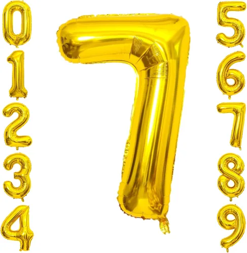 Vista 197 de Globos gigantes de números negros de 40 pulgadas, globos de aluminio de Mylar con helio para cumpleaños, globo número 0 para decoración de fiestas