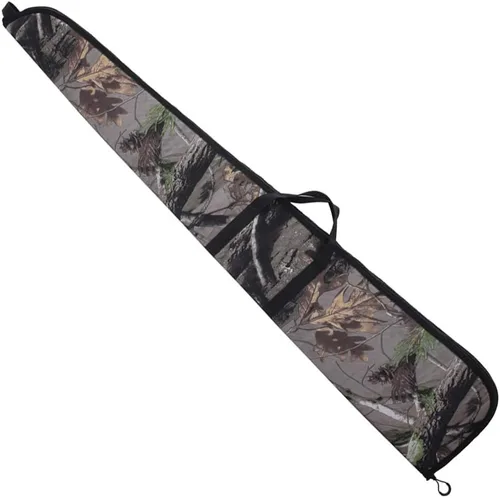 Vista 2 de Funda de escopeta suave para rifles sin mira Long Gun Padded Carrying Bag for Hunting and Shooting Camouflaje