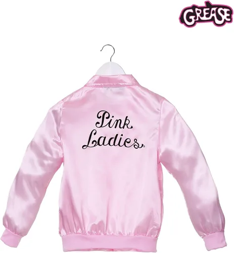 Vista 9 de Disfraz de mujer rosa con grasa para niñas