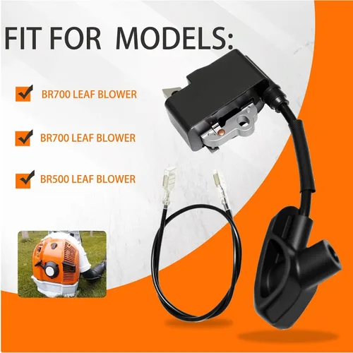 Vista 2 de Bobina de encendido compatible con Sthil BR700 BR600 BR500 mochila soplador de hojas modelo 4282 400 1305