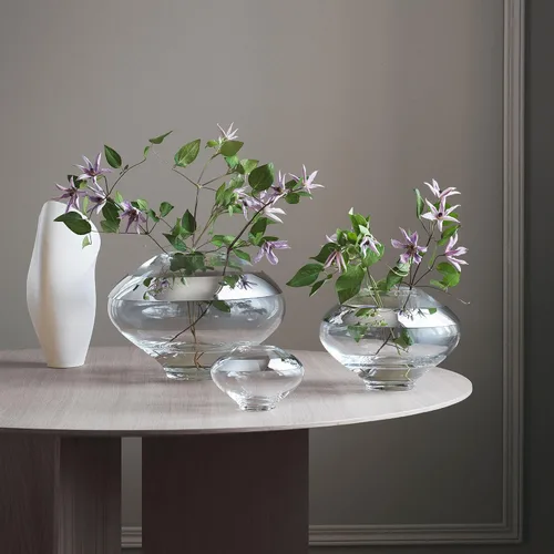 Vista 3 de Georg Jensen DUO - Florero de cristal, grande