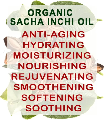 Vista 9 de Botanical Beauty Aceite orgánico de sacha inchi, 100% natural, puro, sin diluir, virgen, sin refinar, prensado en frío, aceite orgánico certificado