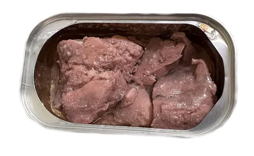 Vista 5 de Hígado de bacalao viejo Riga enlatado en aceite propio, 4.27 onzas, fuente natural de omega-3, rico en vitaminas A y D, de bacalao fresco
