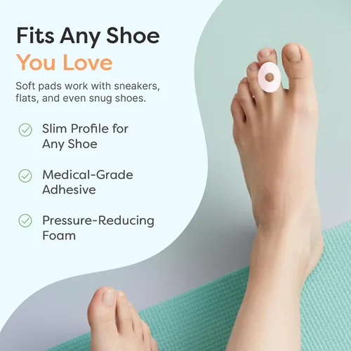 Vista 3 de ZenToes Almohadillas de tratamiento impermeables para dedos y pies (36 unidades) Waterproof & breathable protection for sensitive skin helps