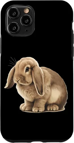 Vista 10 de Funda para iPhone 15 Lop Eared Bunny Rabbit Happy Easter Bunny Rabbit