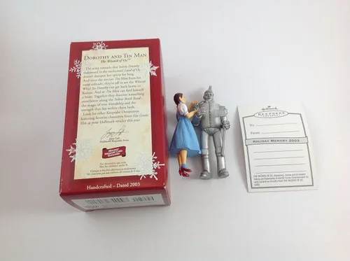 Vista 5 de Hallmark Dorothy y el hombre de hojalata del mago de Oz Ornamento