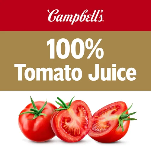 Vista 3 de Campbell's 100% jugo de tomate, lata de 11.5 fl oz