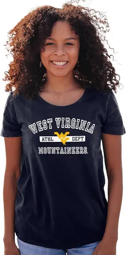 Vista 23 de Blue 84 NCAA - Camiseta con licencia oficial de la NCAA para mujer, color del equipo atlético