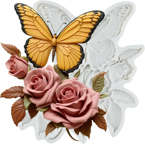 Vista 21 de Molde de silicona para flores de crisantemo para fondant de flores Estilo a