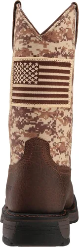 Vista 3 de Ariat Workhog Patriot - Botas de trabajo con punta de acero para hombre