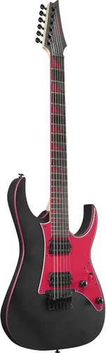 Vista 3 de Ibanez GRG131DX - Negro Mate Infinity R humbuckers con selector de 5 vías y 24 trastes jumbo para rock, metal y práctica