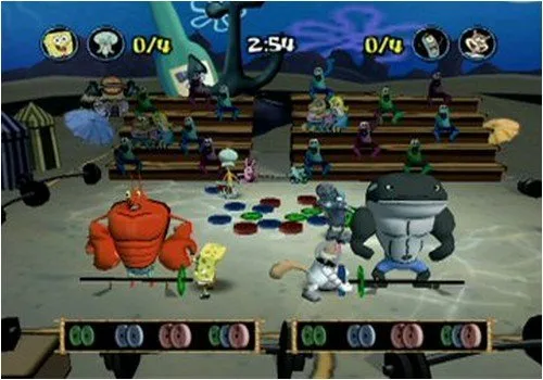 Vista 4 de SpongeBob Squarepants Lights, Camera, Pants - Gamecube (Renewed)